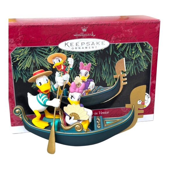 Lot Disney Band Music Hallmark Keepsake Ornament Set Featuring Donald Daisy Duck - Picture 6 of 8